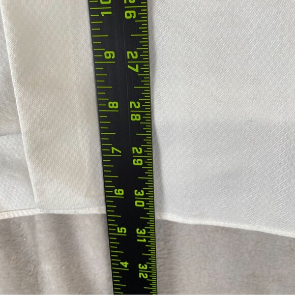 Van Husen Mens Shirt XXL 18-18.5 34-35 Extreme White Button Down - Picture 4 of 9